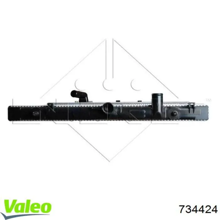 Радиатор 734424 VALEO