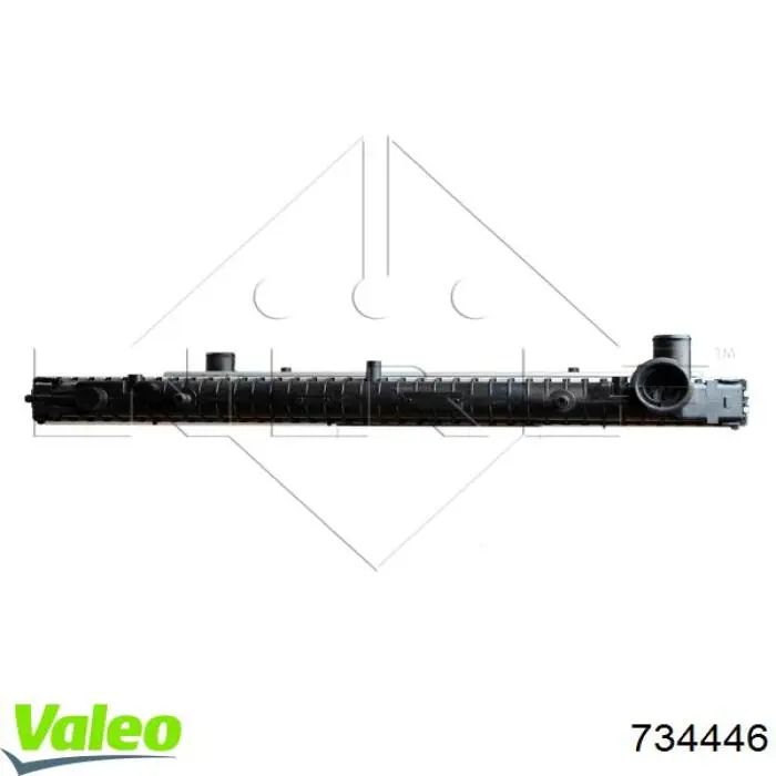 Радиатор 734446 VALEO