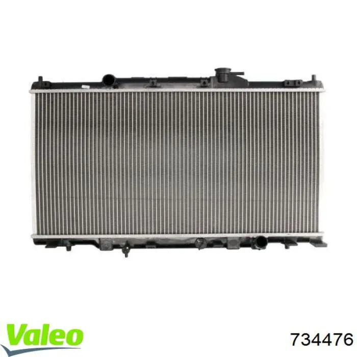 Radiador refrigeración del motor 734476 VALEO