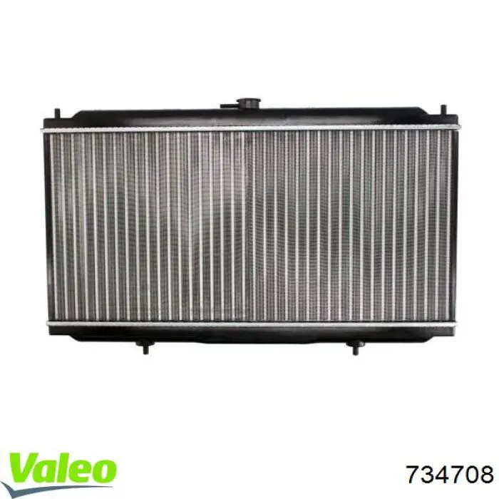 Радиатор охлаждения двигателя VALEO 734708 цена, от 80.70 USD