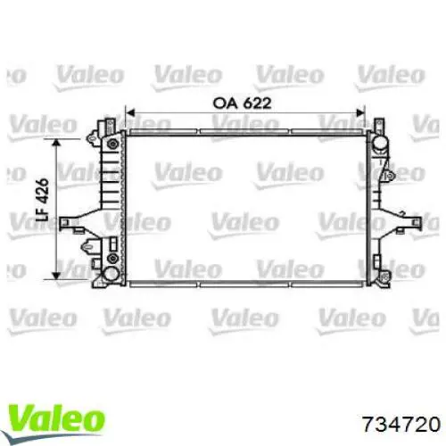 Купить 1005035 Autotechteile Радиатор водяной