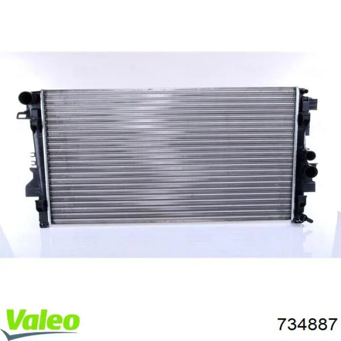 Купить 734887 VALEO Радиатор водяной
