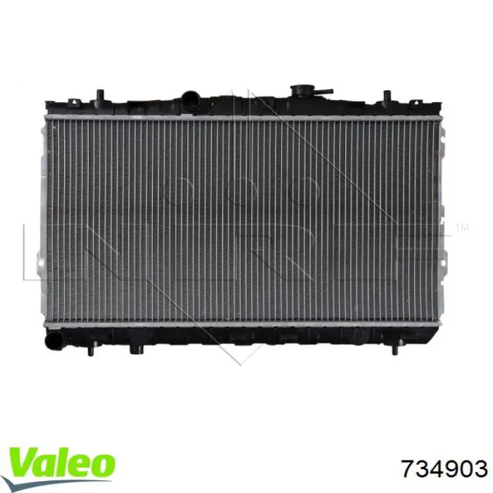 Радиатор 734903 VALEO