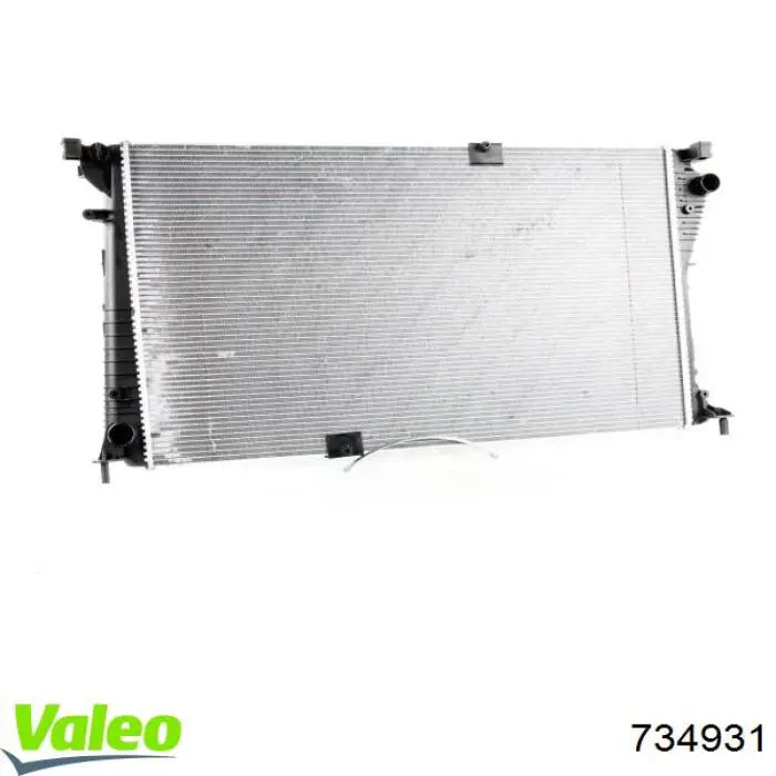 Купить 734931 VALEO Радиатор водяной