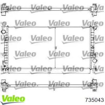 735043 VALEO радиатор