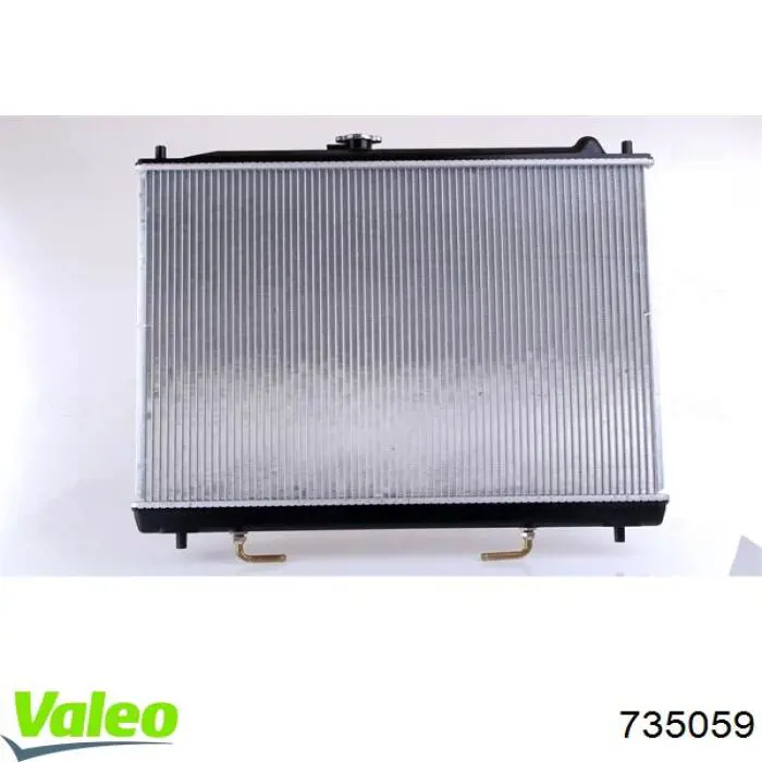 Radiador refrigeración del motor 735059 VALEO