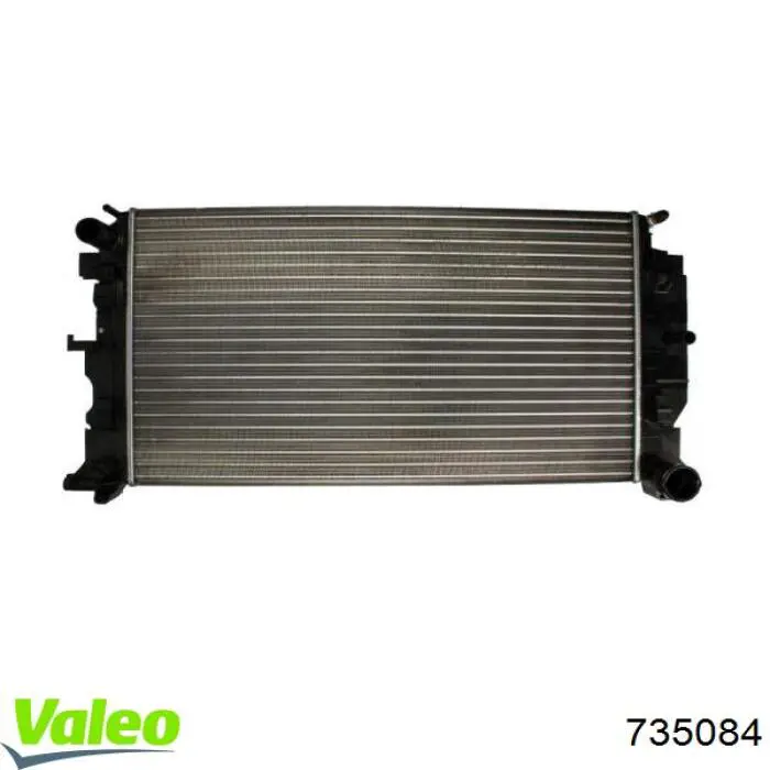 Купить 735084 VALEO Радиатор водяной