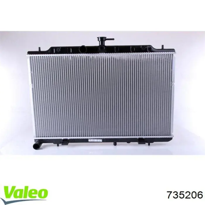 Купить 735206 VALEO Радиатор водяной