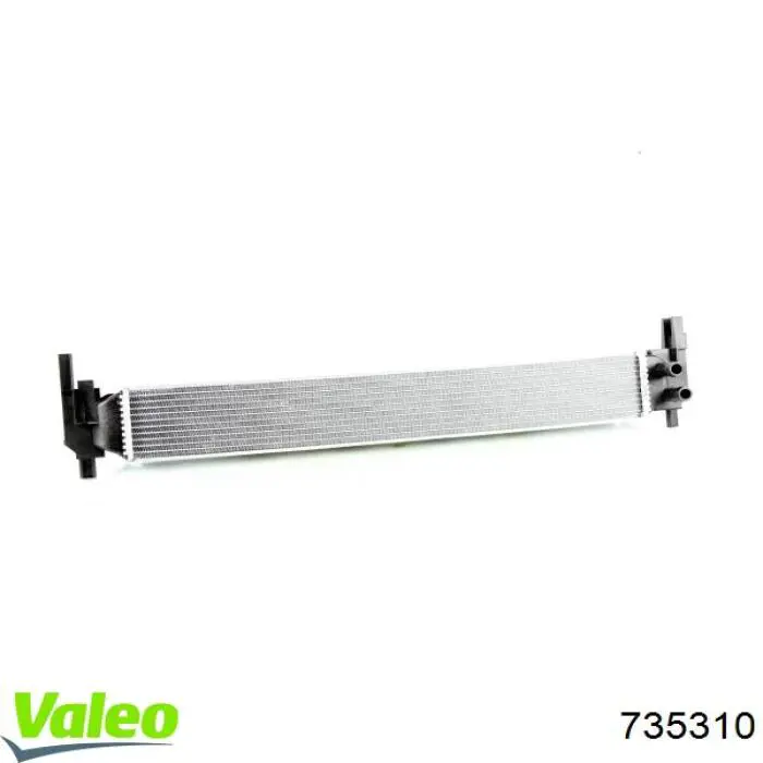 Радиатор охлаждения двигателя дополнительный 735310 VALEO