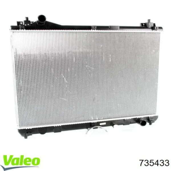 Radiador refrigeración del motor 735433 VALEO