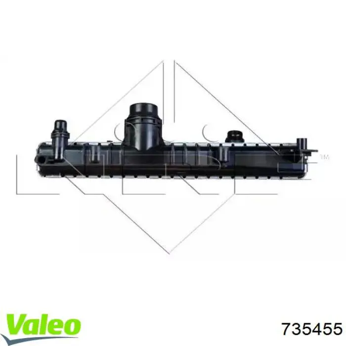 Купить 735455 VALEO Радиатор водяной