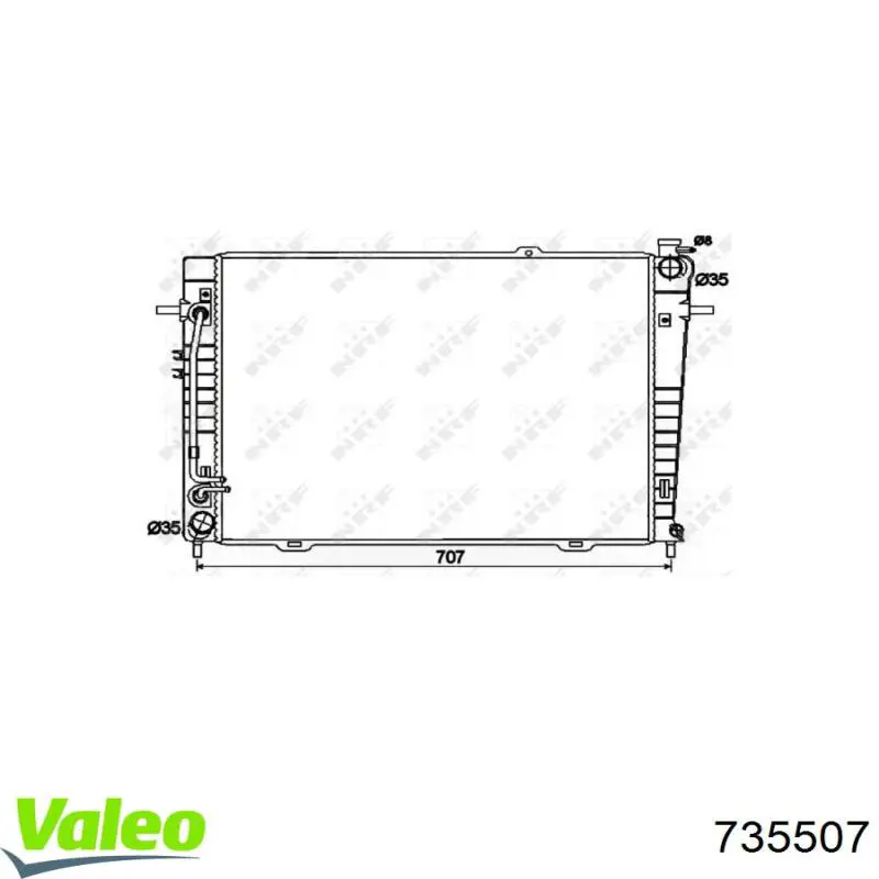 Радиатор охлаждения двигателя Maxgear AC230069 цена, от 82.38 USD
