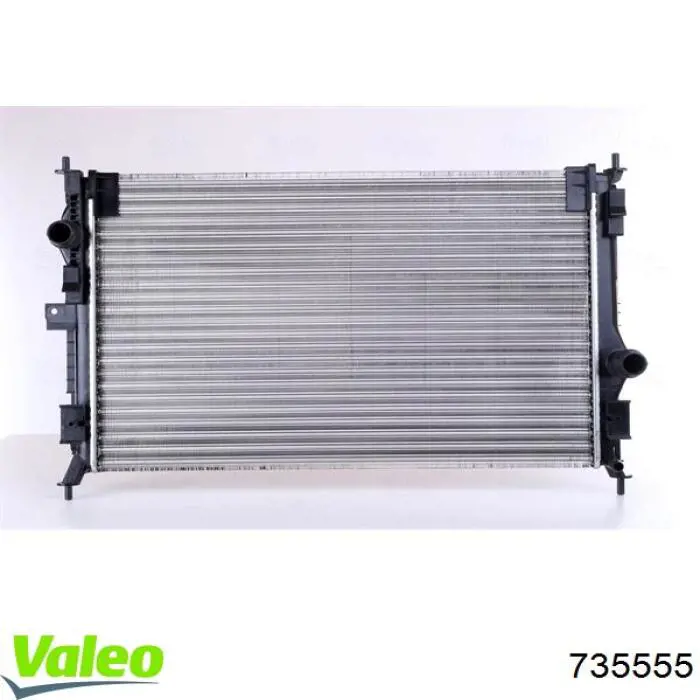 Радиатор охлаждения двигателя VALEO 735555 цена, от 93.22 USD