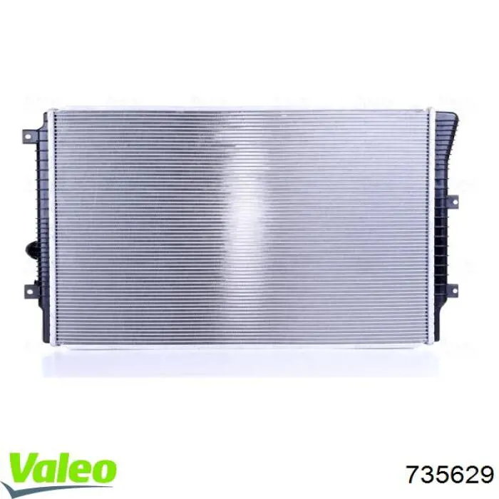 735629 VALEO radiador de esfriamento de motor