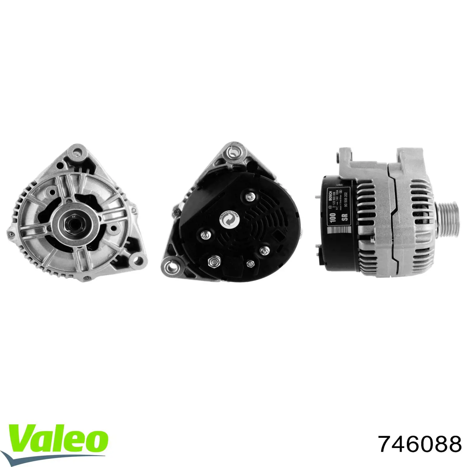 Автомобильный генератор VALEO 746088 цена, от 70.08 USD