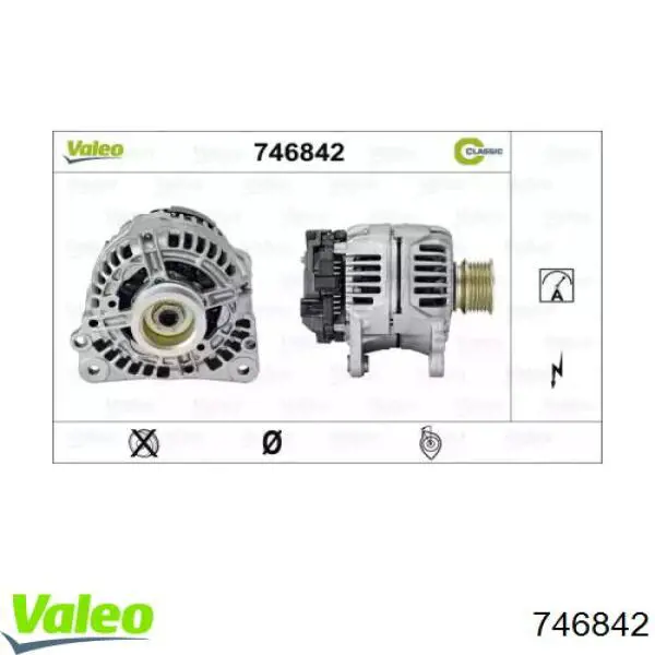 746842 VALEO gerador