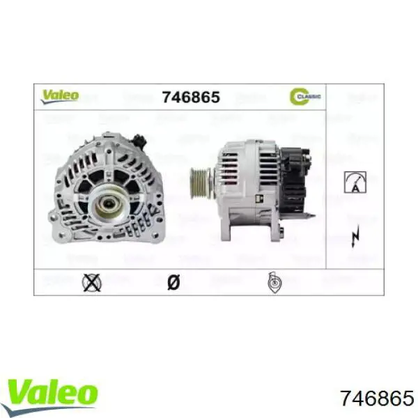 746865 VALEO gerador