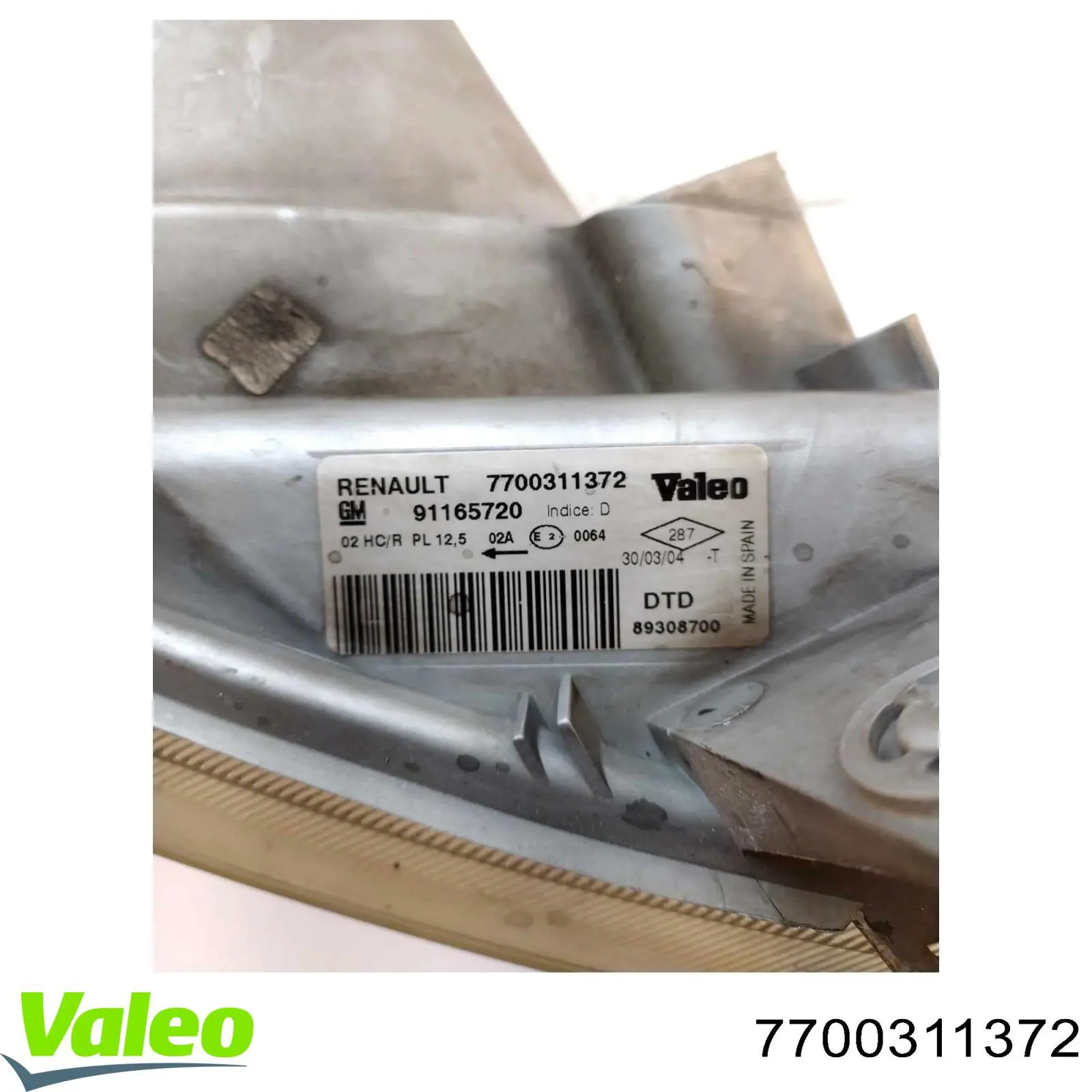 Правая блок фара VALEO 7700311372 цена, от 66.47 USD