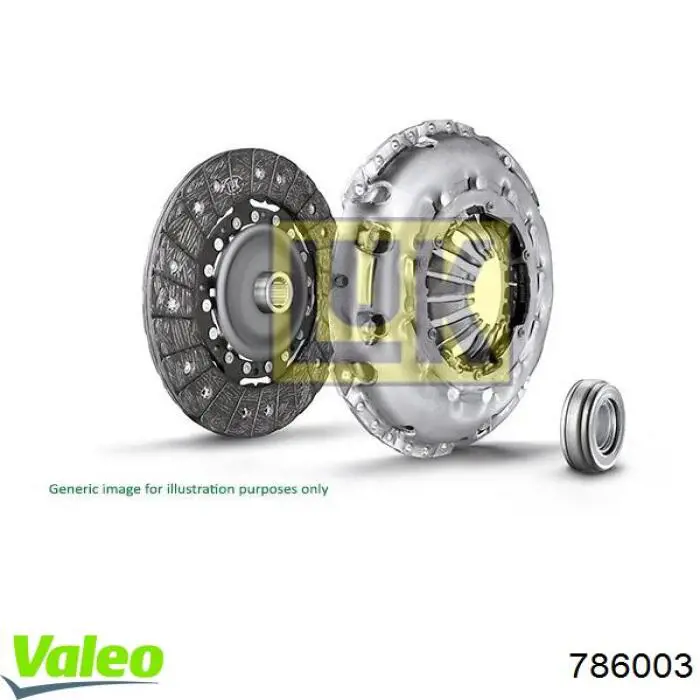 Комплект сцепления VALEO 786003