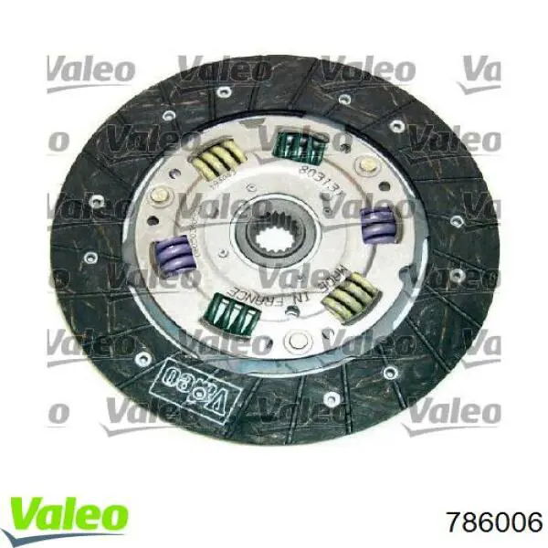 Комплект сцепления (3 части) VALEO 786006 цена, от 79.85 USD