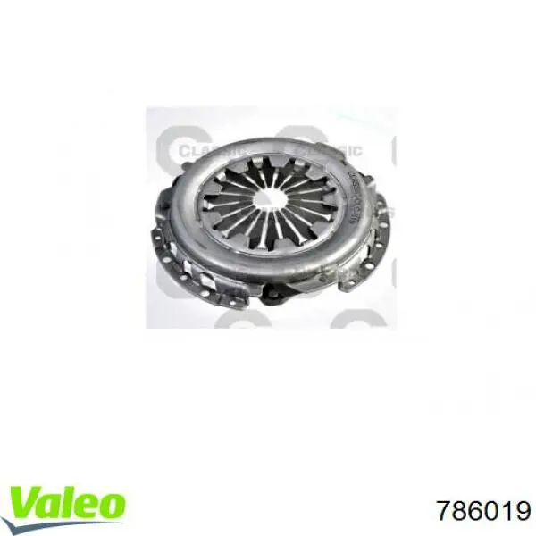 Купить 786019 VALEO Комплект сцепления (диск, корзина, подшипник)