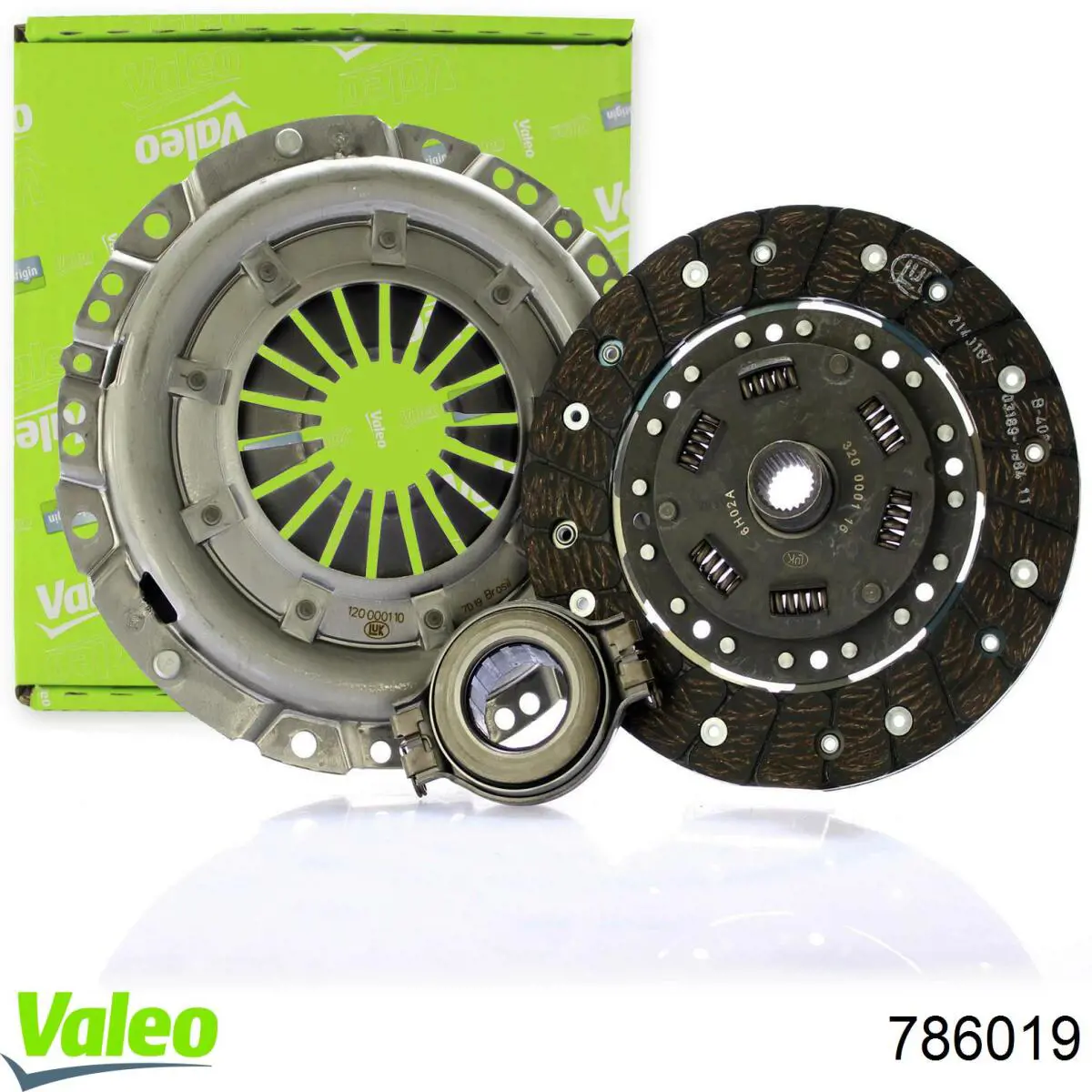 Комплект сцепления (3 части) VALEO 786019 цена, от 88.84 USD