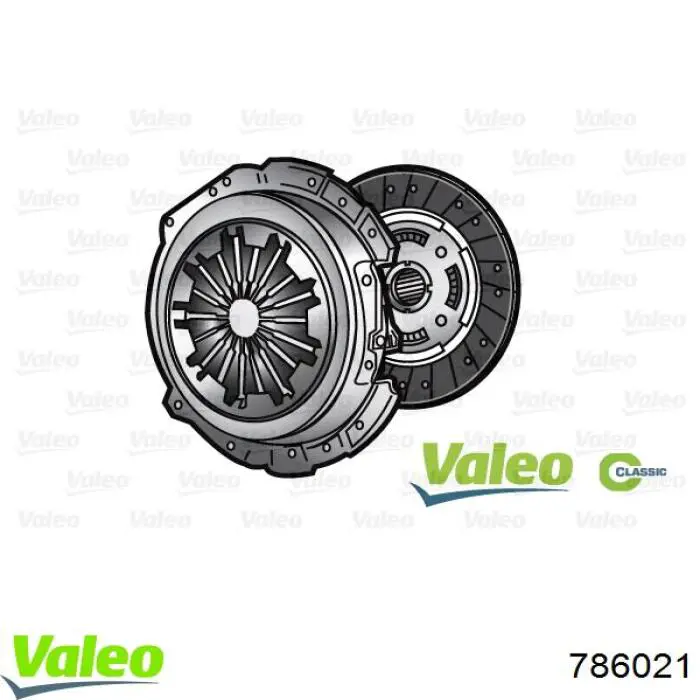 786021 VALEO Сцепление в сборе