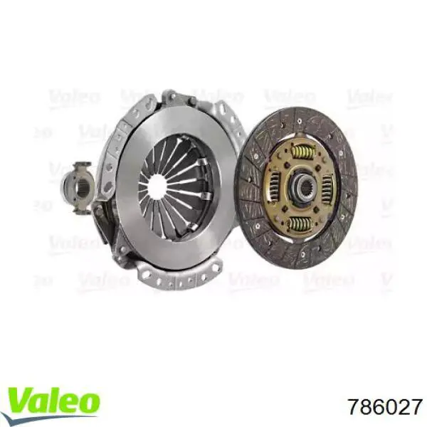 786027 VALEO Сцепление в сборе