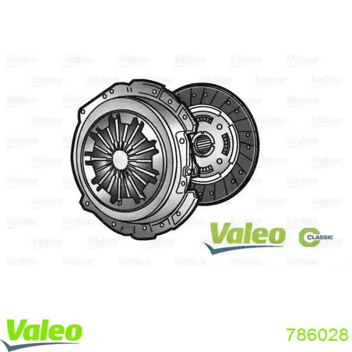 Сцепление 786028 VALEO
