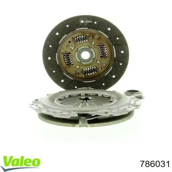 Комплект сцепления (3 части) VALEO 786031 цена, от 111.17 USD