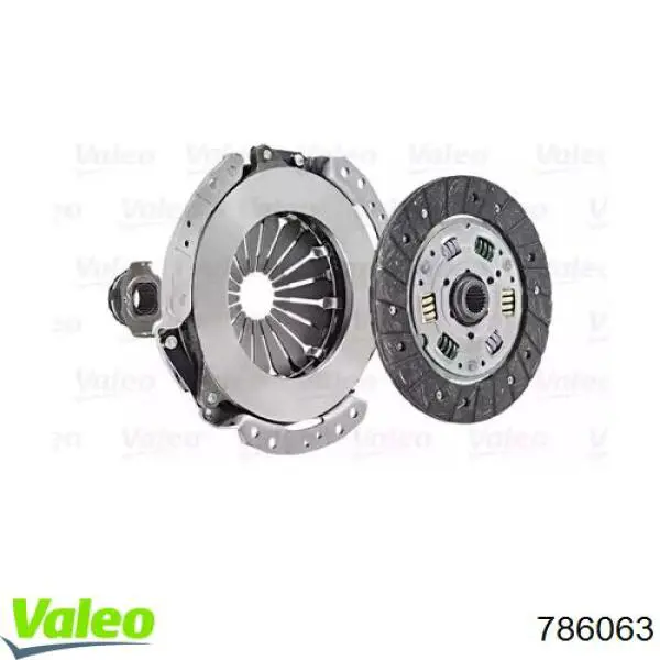 Комплект сцепления VALEO 786063
