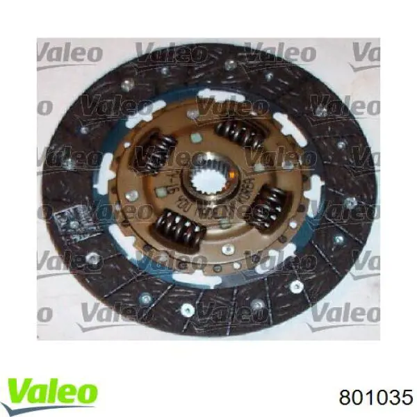 801035 VALEO Сцепление в сборе