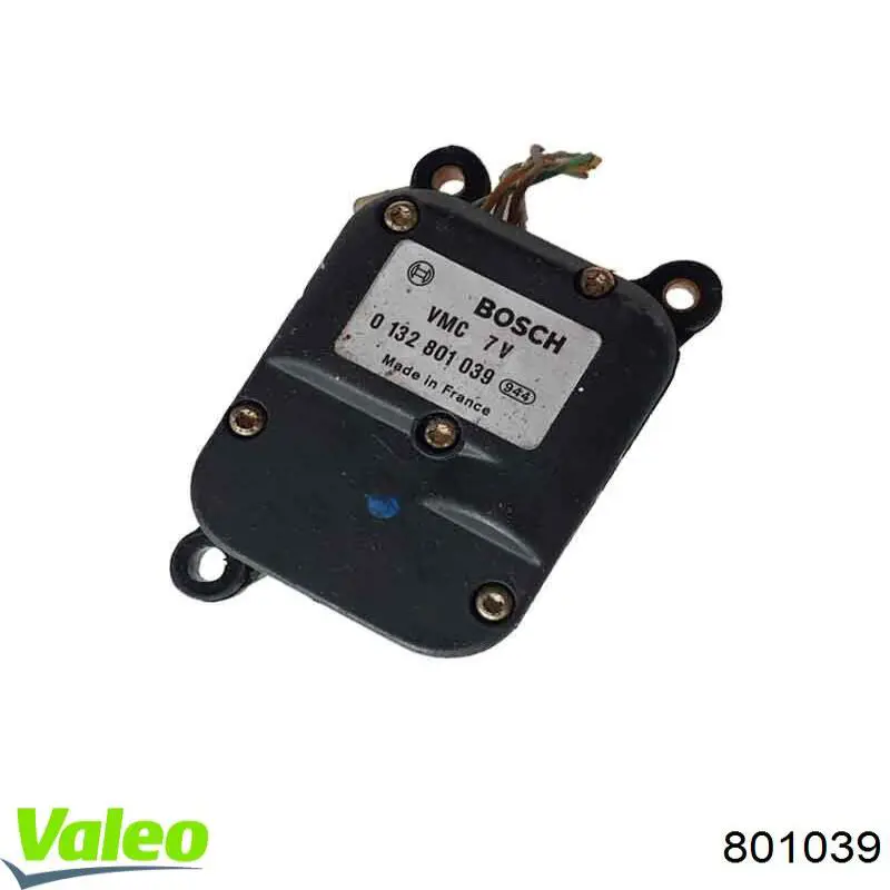 Купить 801039 VALEO Комплект сцепления (диск, корзина, подшипник)