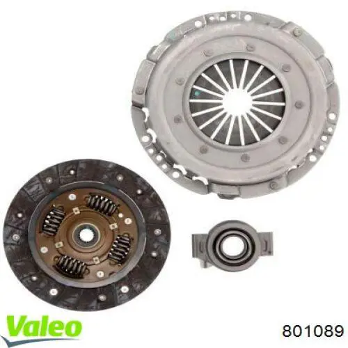801089 VALEO Сцепление в сборе