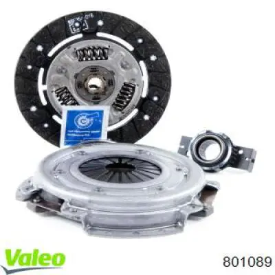 Комплект сцепления (3 части) VALEO 801089 цена, от 51.28 USD