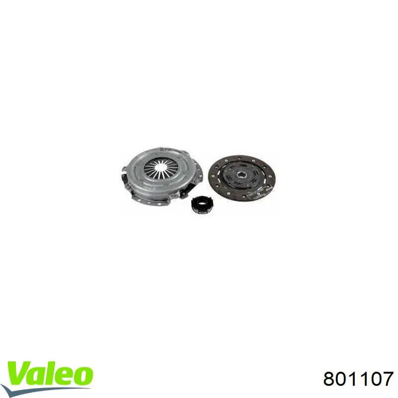 Комплект сцепления (3 части) VALEO 801107 цена, от 70.87 USD