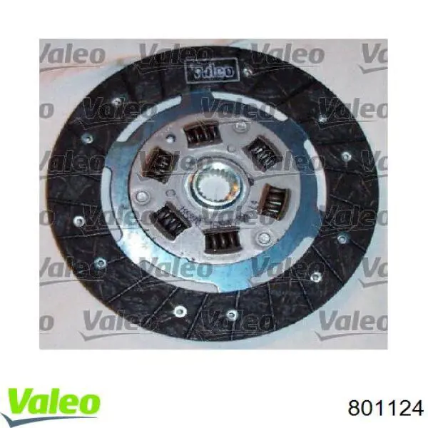 Комплект сцепления (3 части) VALEO 801124 цена, от 146.40 USD