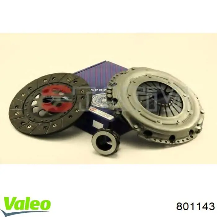 801143 VALEO Сцепление в сборе