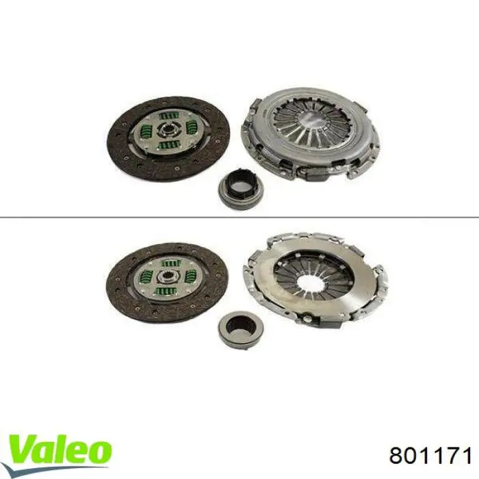 Комплект сцепления VALEO 801171