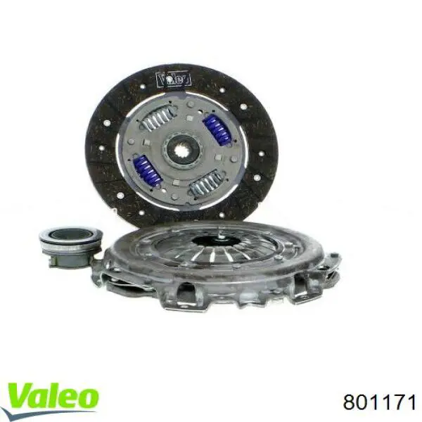 Комплект сцепления (3 части) VALEO 801171 цена, от 121.93 USD