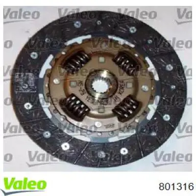Комплект сцепления (3 части) VALEO 801316 цена, от 147.78 USD