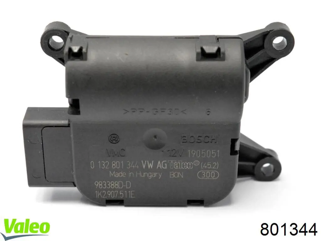 Купить 801344 VALEO Комплект сцепления (диск, корзина, подшипник)