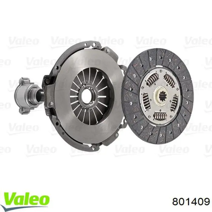 Комплект сцепления (3 части) VALEO 801409 цена, от 181.40 USD