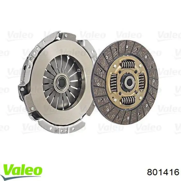 Комплект сцепления (3 части) VALEO 801416 цена, от 160.77 USD