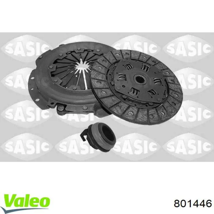 801446 VALEO Сцепление в сборе