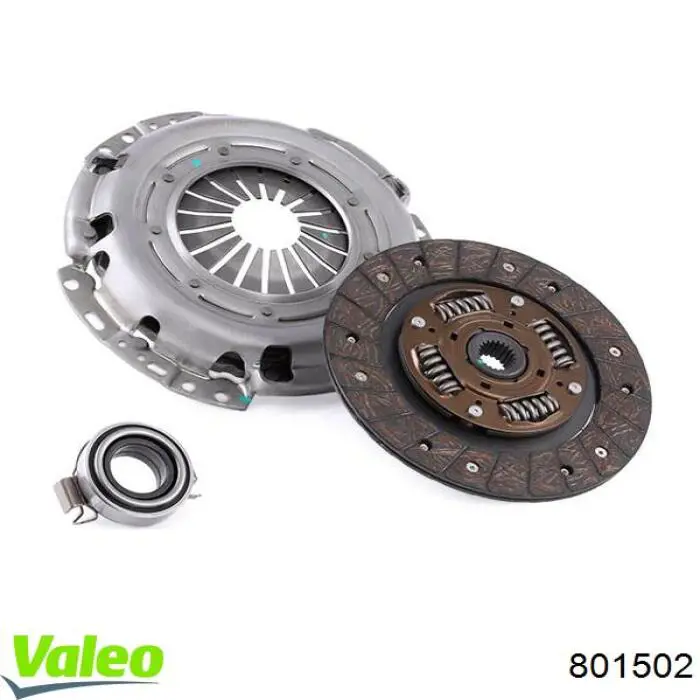 Комплект сцепления (3 части) VALEO 801502 цена, от 81.22 USD