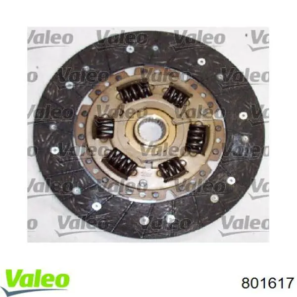 801617 VALEO Сцепление в сборе