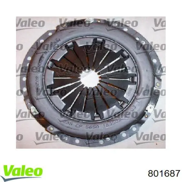 Купить 801687 VALEO Комплект сцепления (диск, корзина, подшипник)