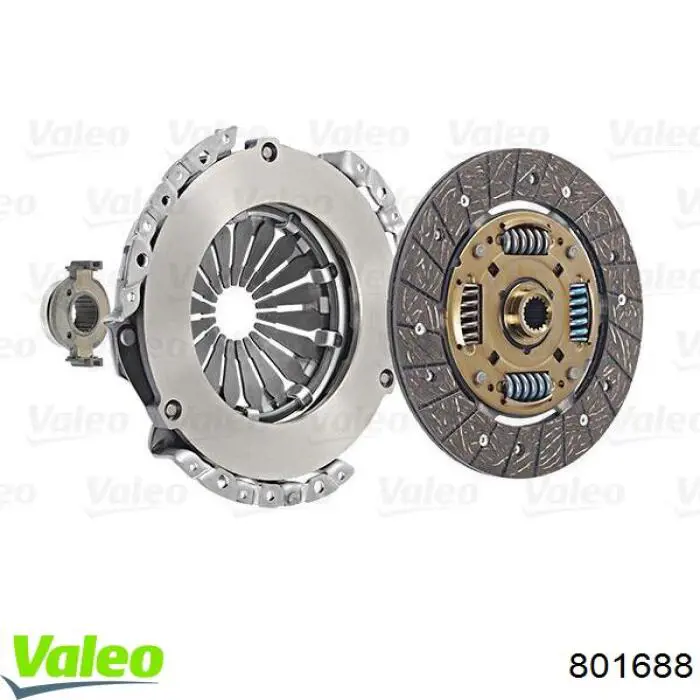 801688 VALEO Сцепление в сборе