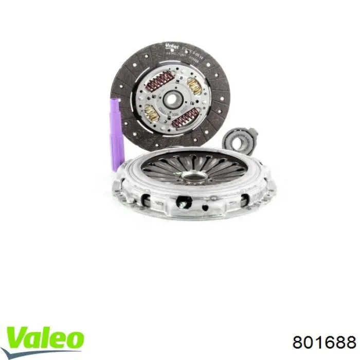 Комплект сцепления (3 части) VALEO 801688 цена, от 228.51 USD